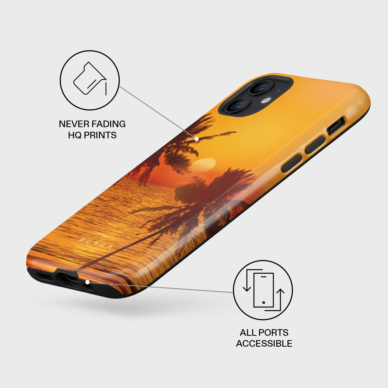 Golden Sky - iPhone 12 Case - Image 3