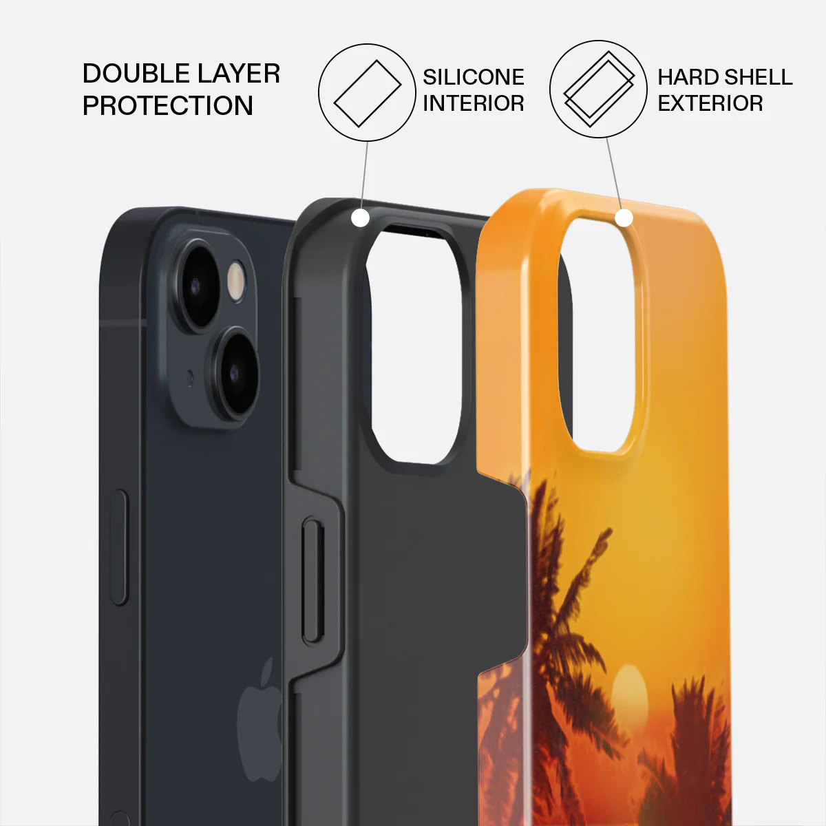 Golden Sky - iPhone 13 Mini Case - Image 2