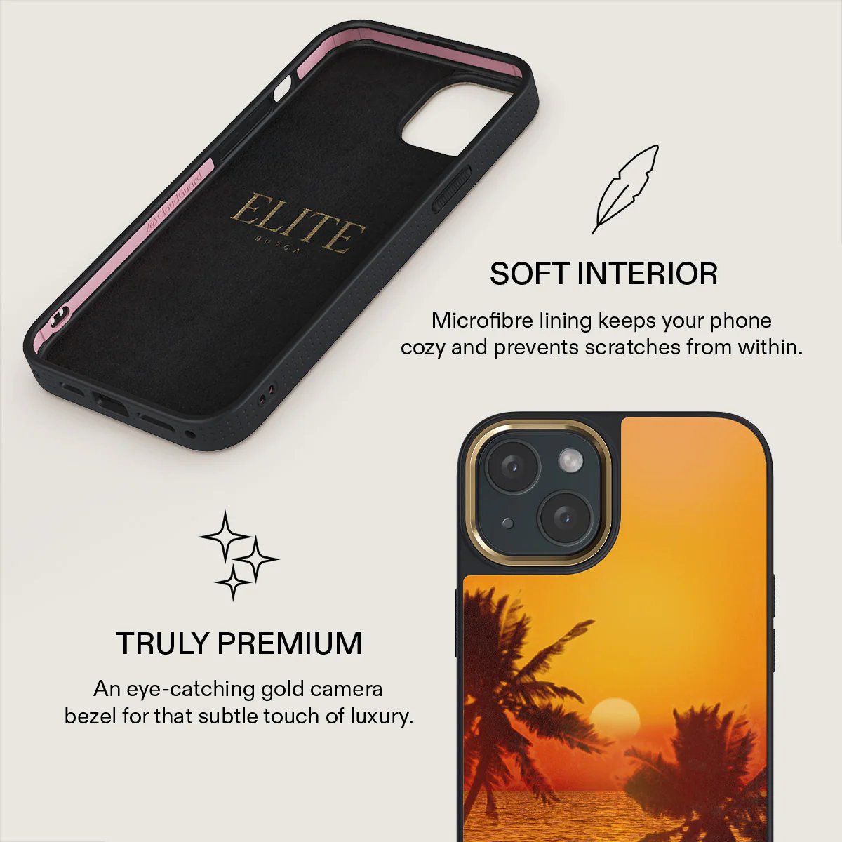 Golden Sky - iPhone 15 Plus Case - Image 10