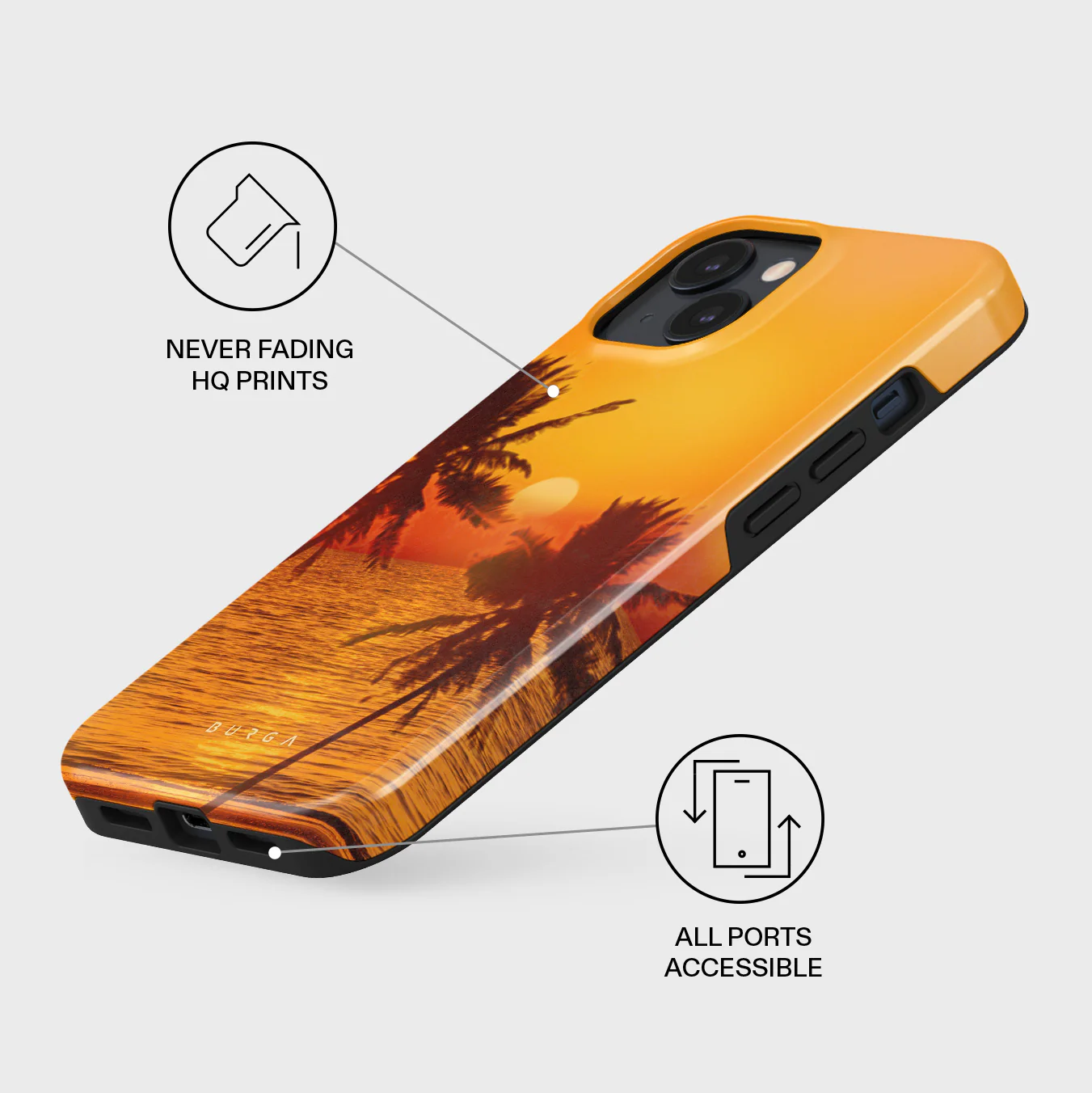 Golden Sky - iPhone 15 Plus Case - Image 3