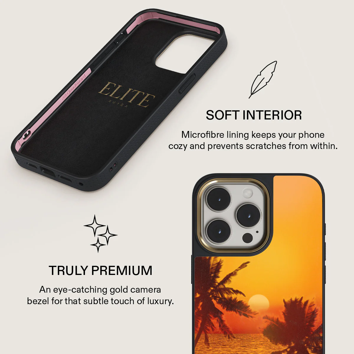 Golden Sky - iPhone 15 Pro Case - Image 10