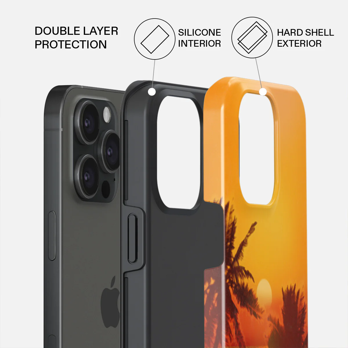 Golden Sky - iPhone 15 Pro Max Case - Image 2