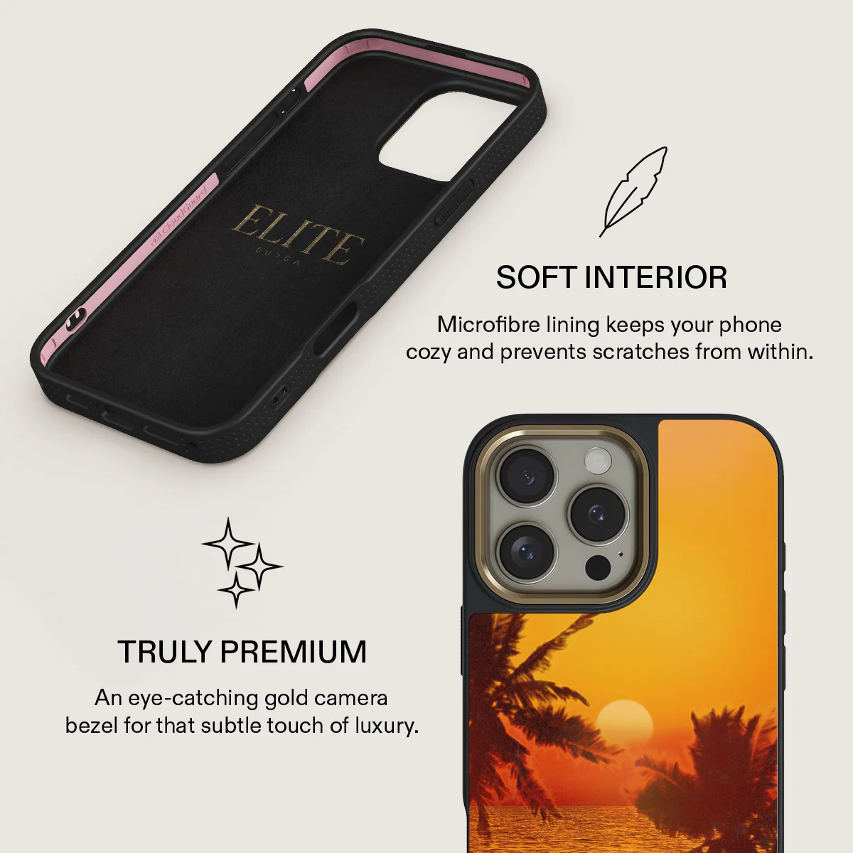 Golden Sky - iPhone 16 Pro Max Case - Image 11