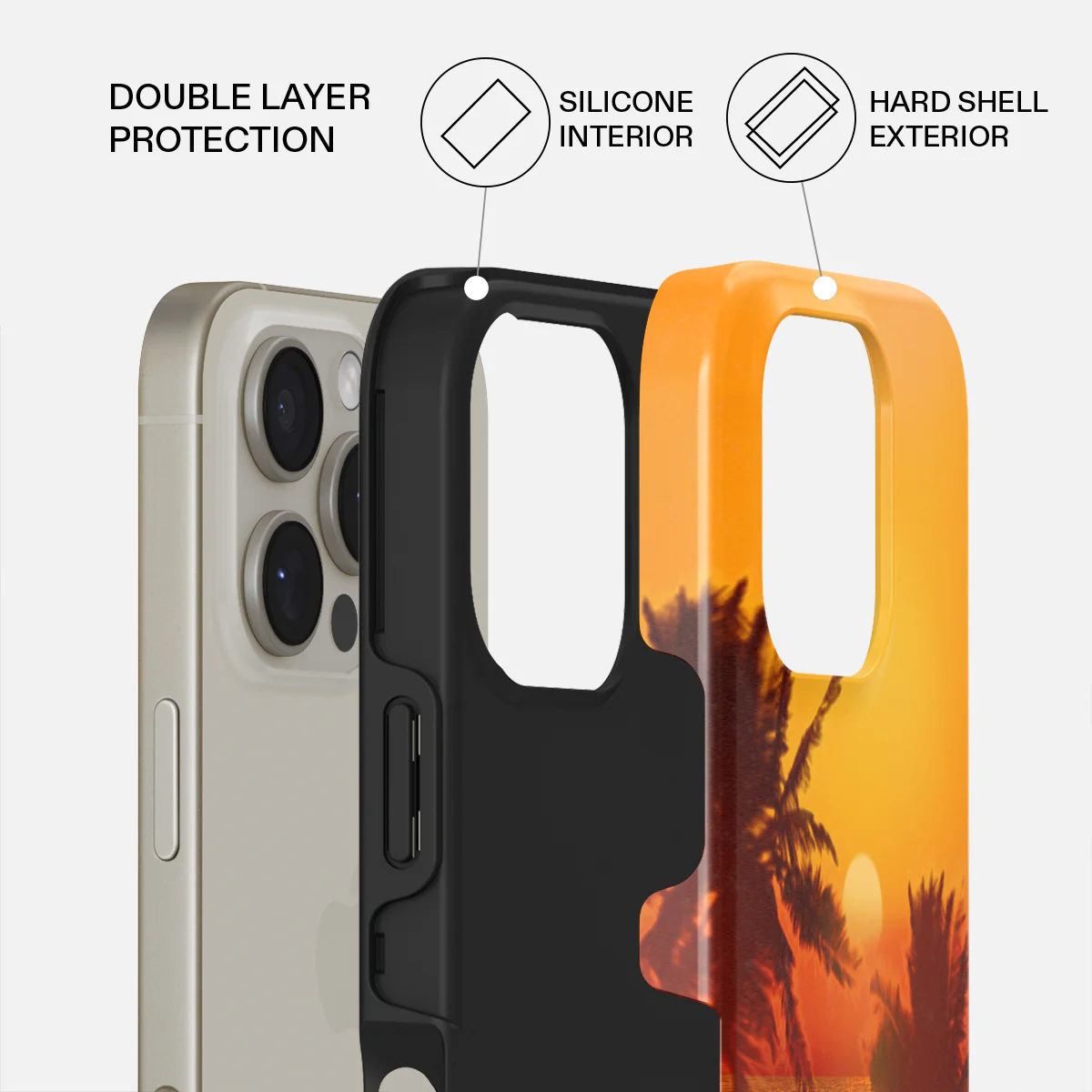 Golden Sky - iPhone 16 Pro Max Case - Image 2