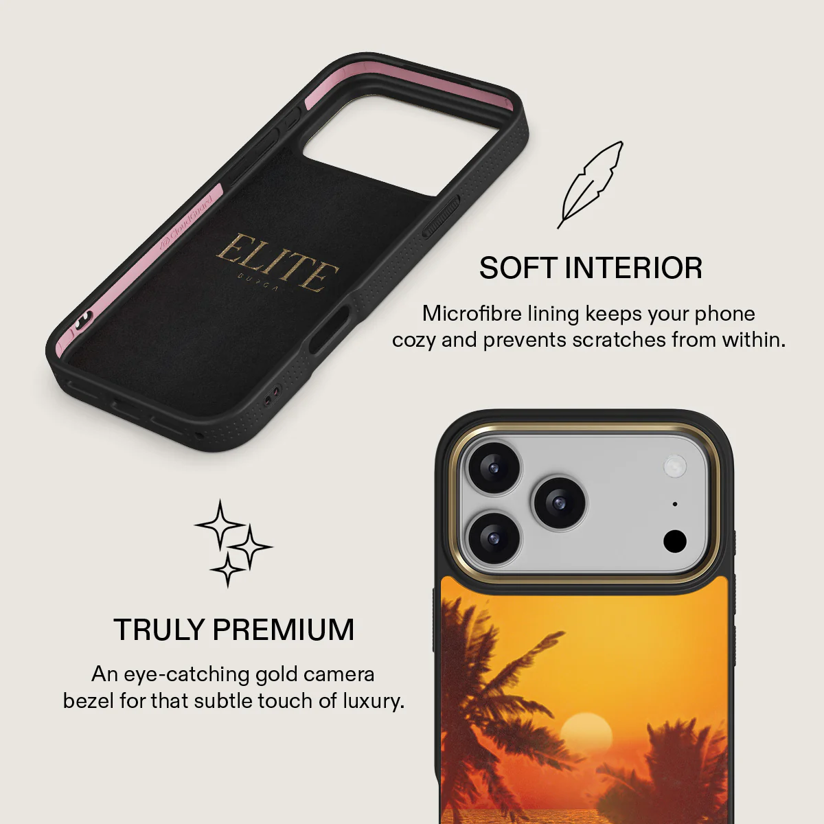 Golden Sky - iPhone 17 Pro Max Case - Image 10