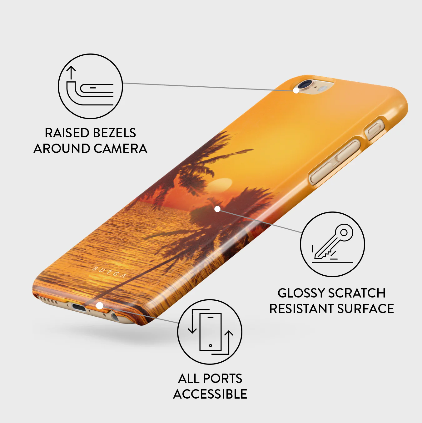 Golden Sky - iPhone 6 / 6S Case - Image 3