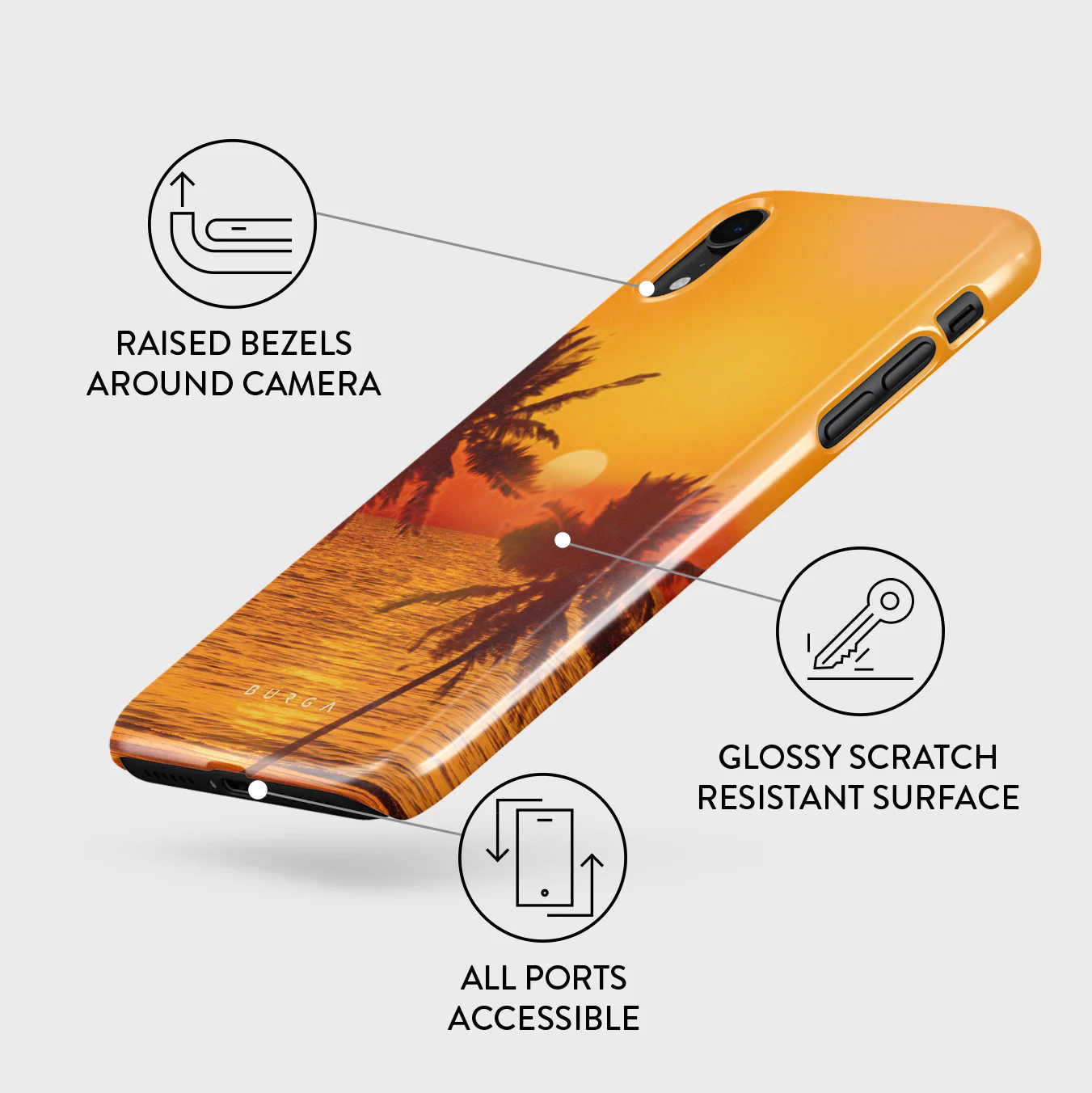 Golden Sky - iPhone XR Case - Image 3