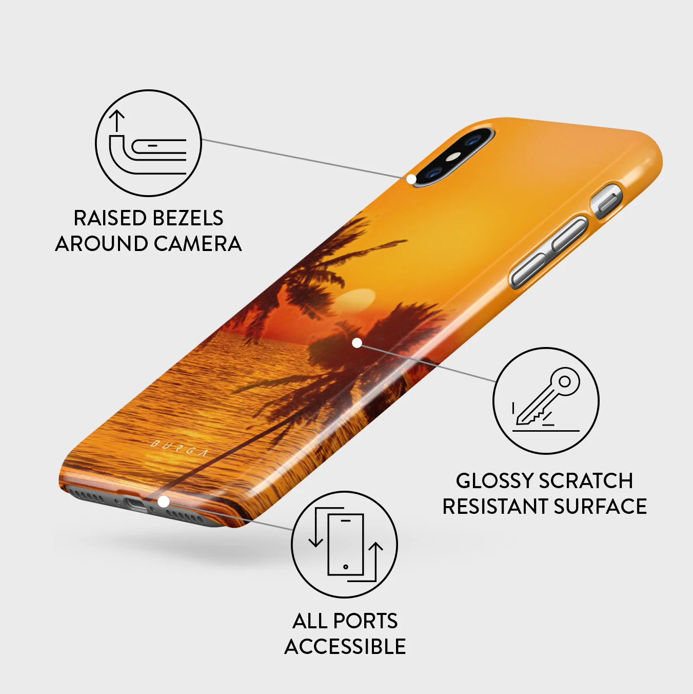 Golden Sky - iPhone XS Max Case - Image 3