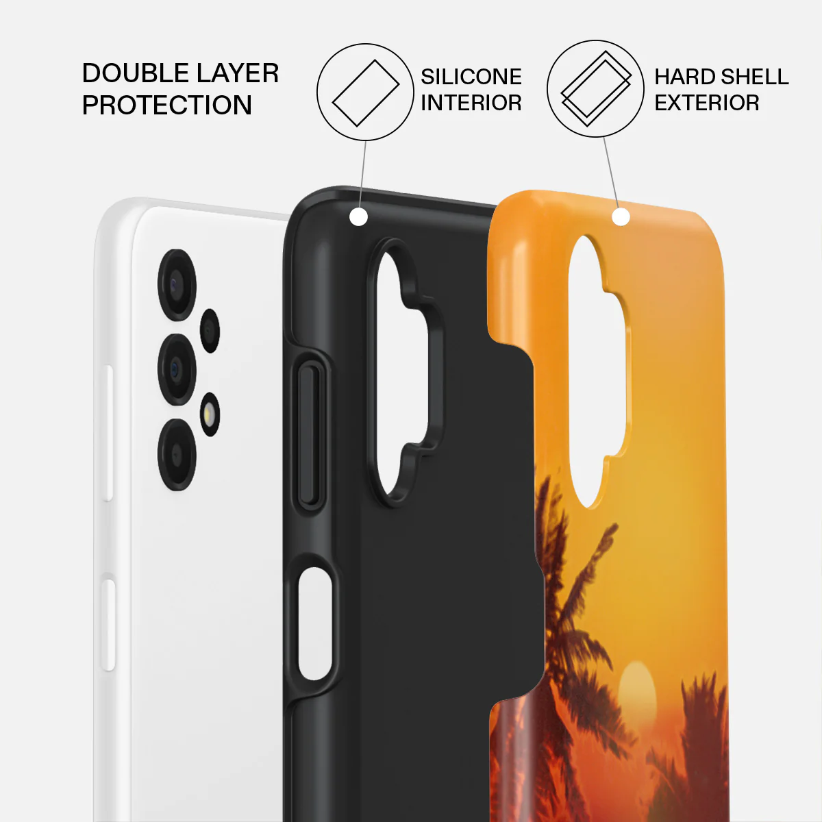 Golden Sky - Samsung Galaxy A13 4G Case - Image 2