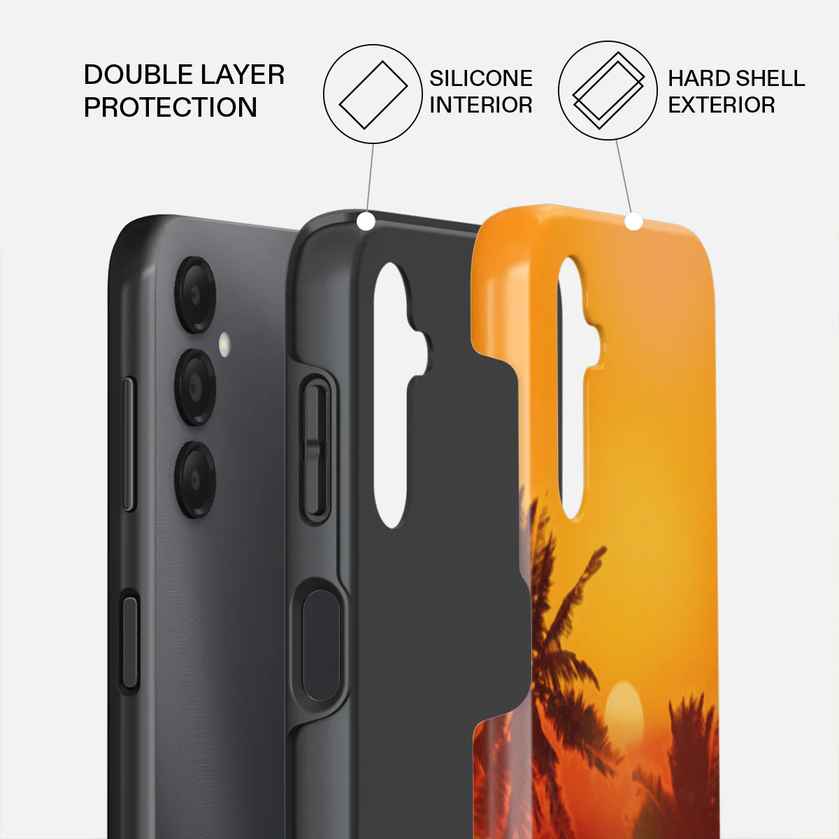 Golden Sky - Samsung Galaxy A14 5G Case - Image 2
