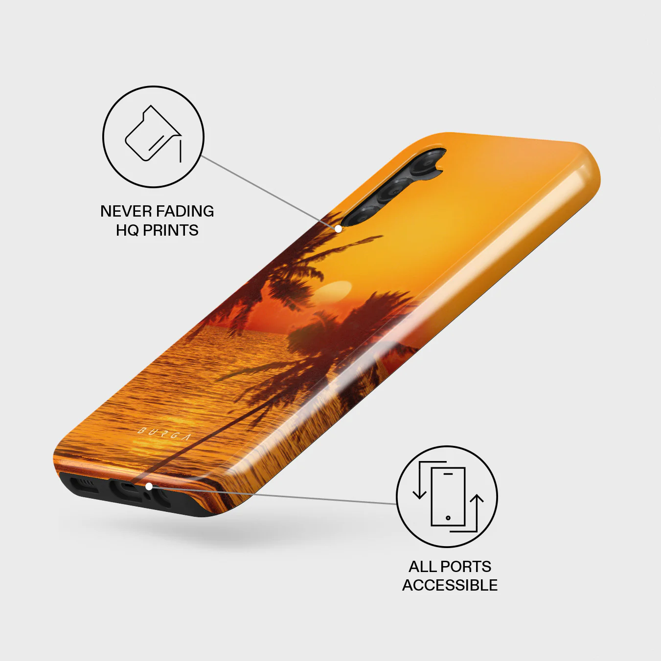 Golden Sky - Samsung Galaxy A25 Case - Image 3