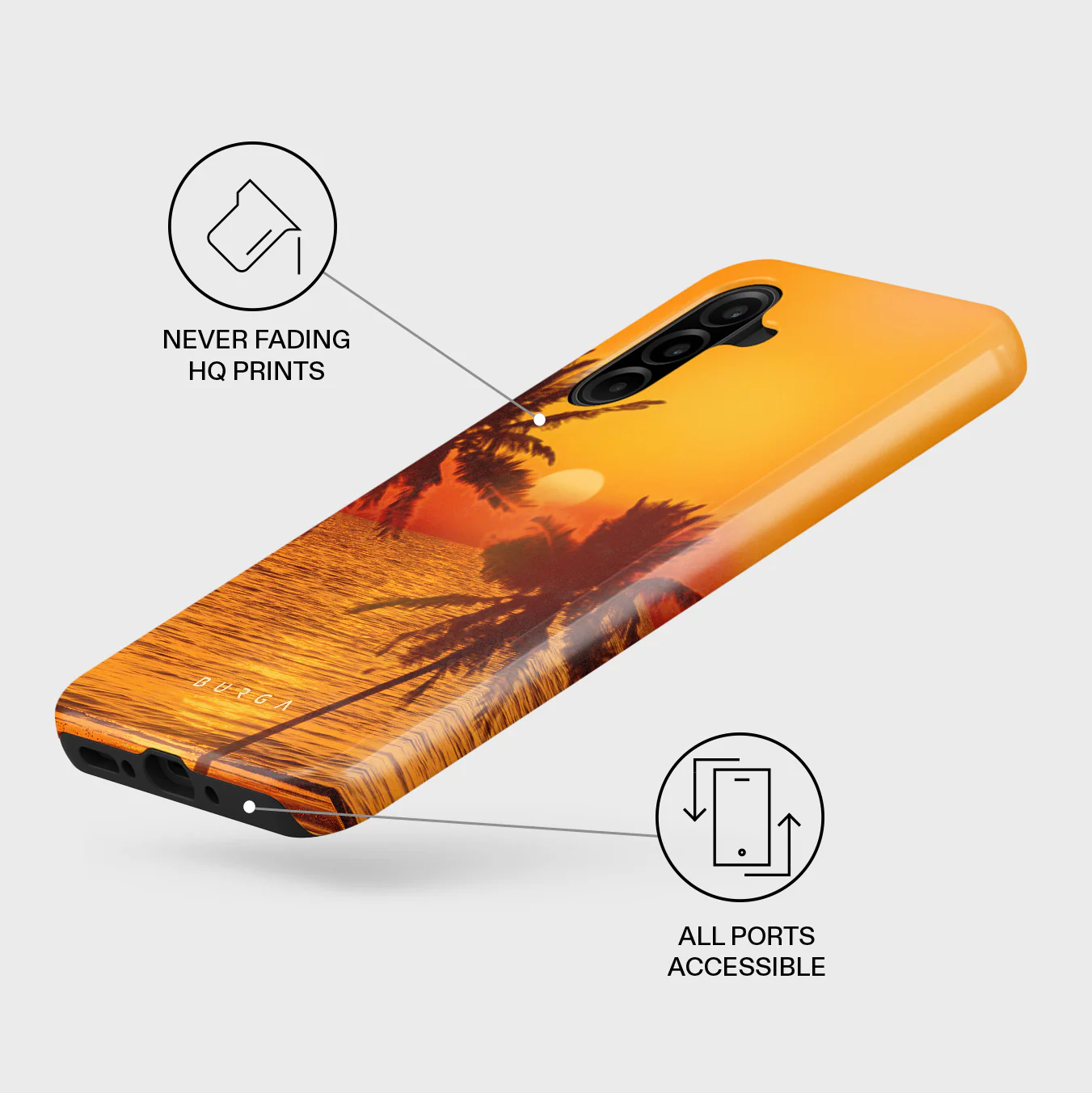 Golden Sky - Samsung Galaxy A26 5G Case - Image 3