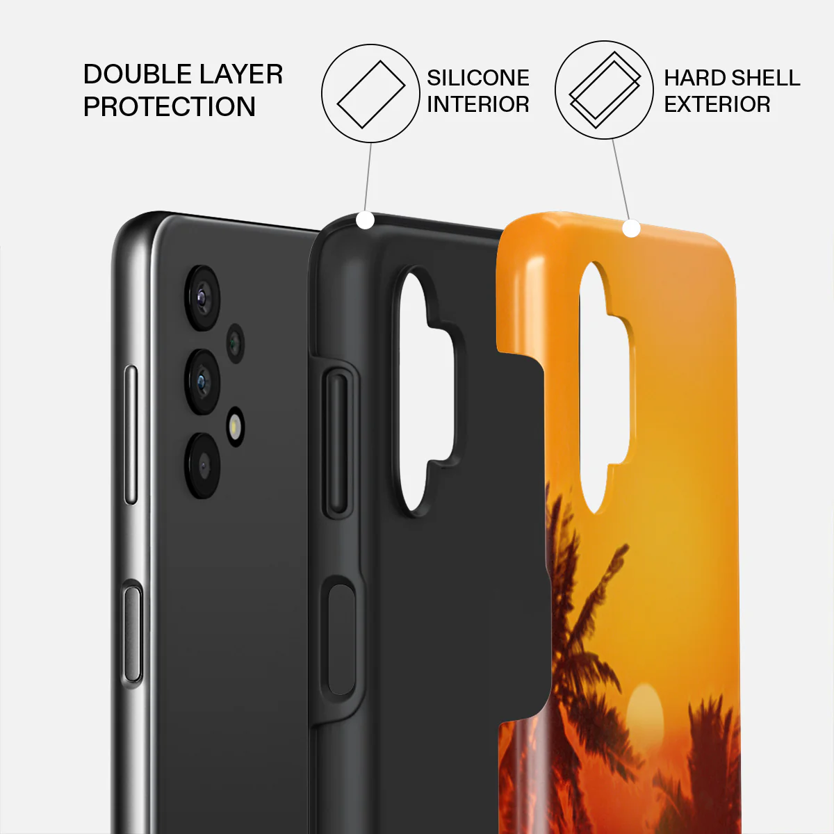 Golden Sky - Samsung Galaxy A32 5G Case - Image 2