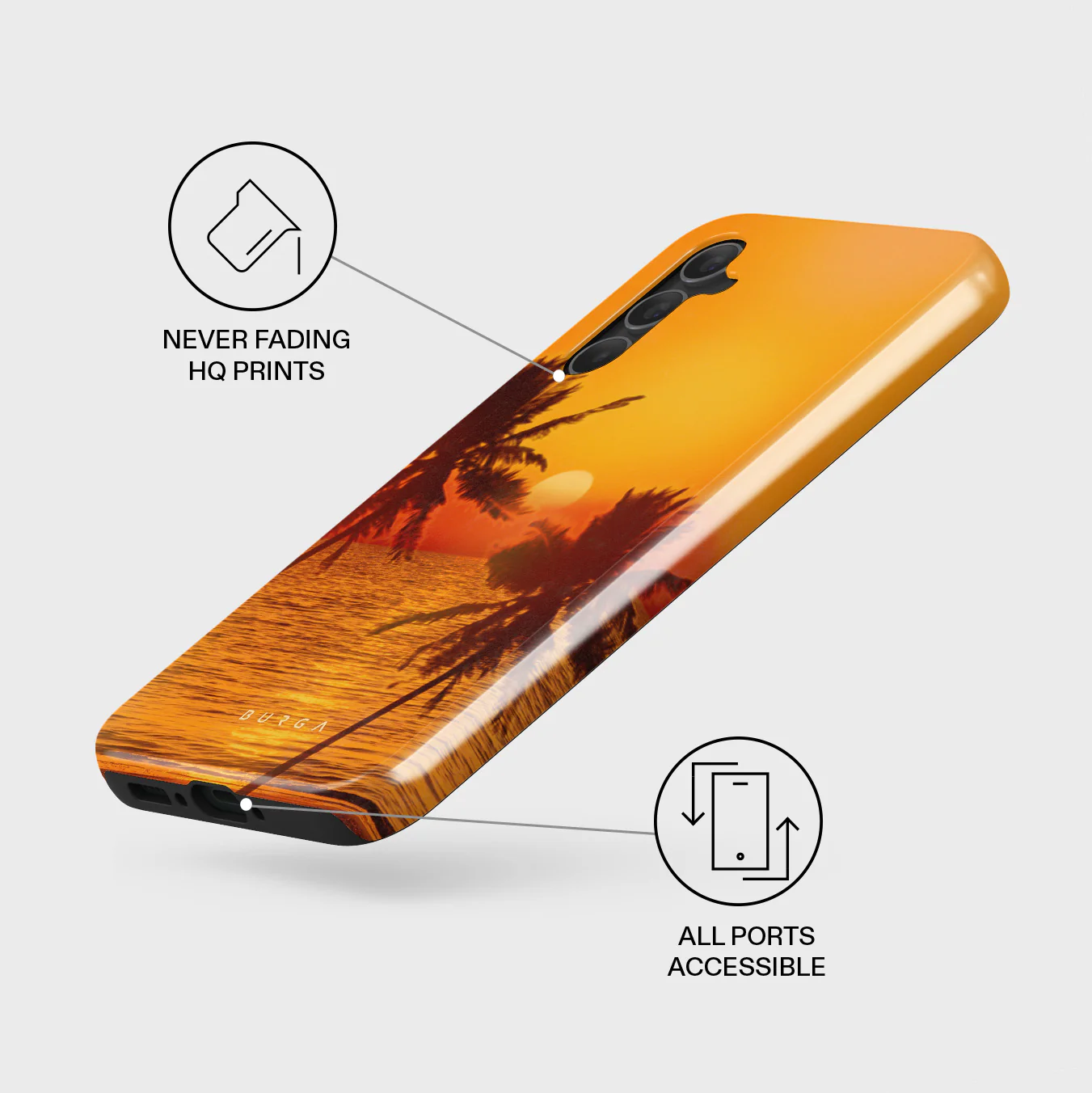 Golden Sky - Samsung Galaxy A34 Case - Image 3