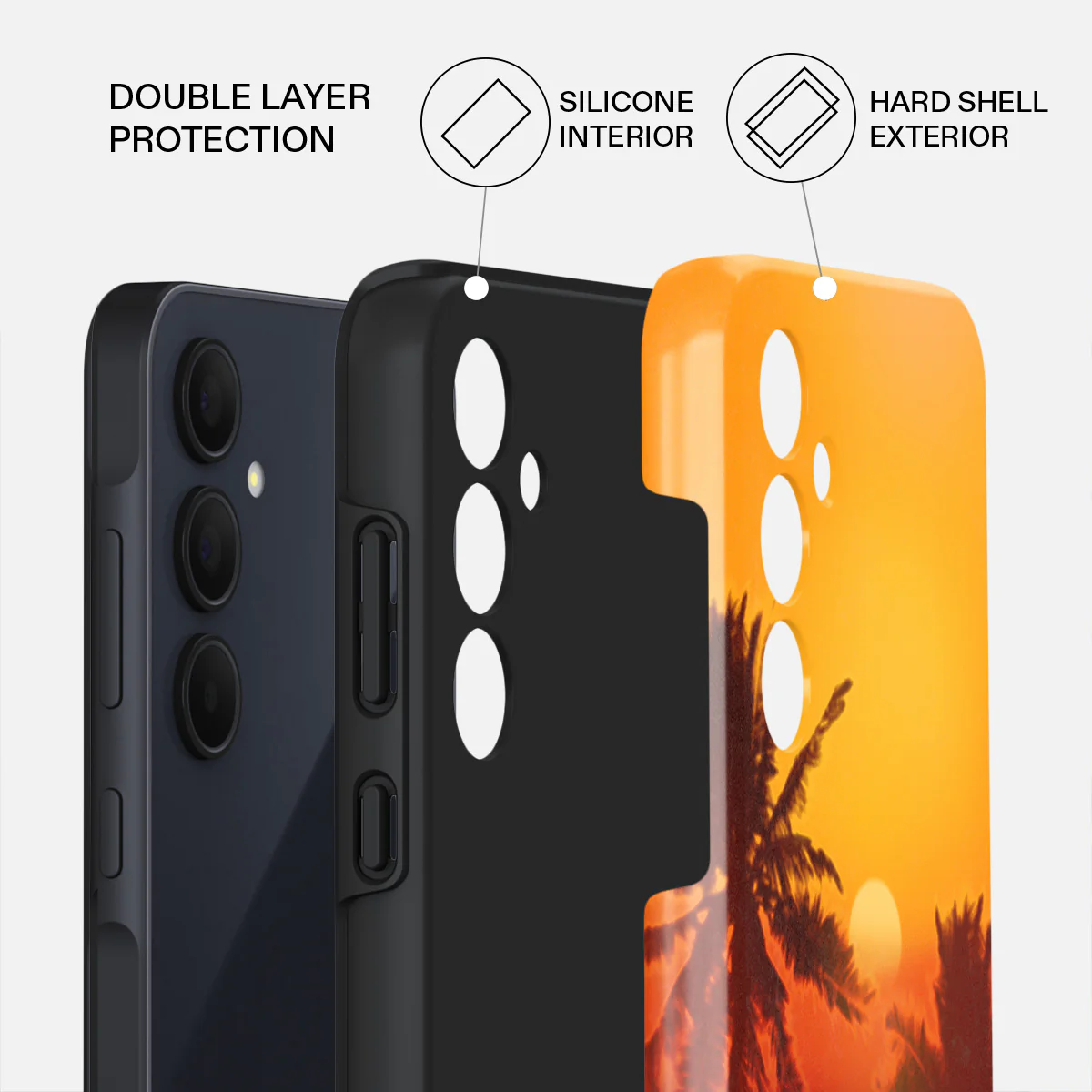 Golden Sky - Samsung Galaxy A35 Case - Image 2