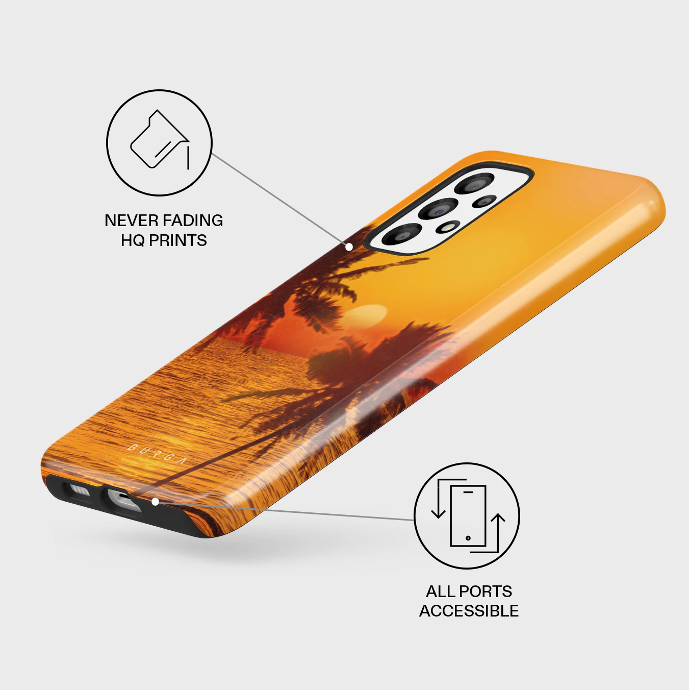 Golden Sky - Samsung Galaxy A73 Case - Image 3