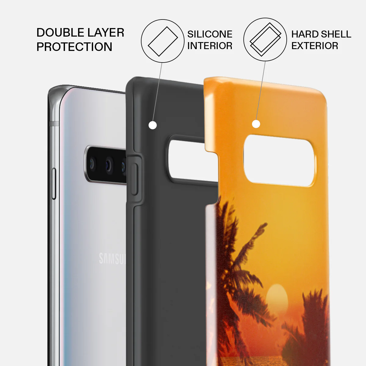 Golden Sky - Samsung Galaxy S10 4G Case - Image 2