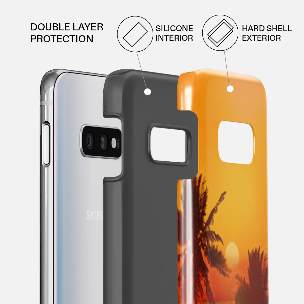 Golden Sky - Samsung Galaxy S10E Case - Image 2