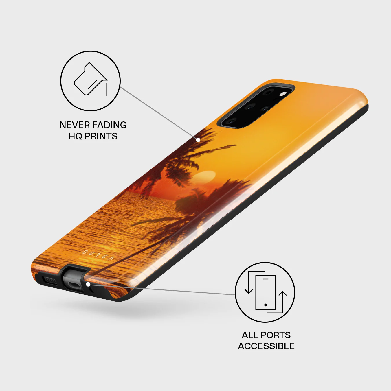 Golden Sky - Samsung Galaxy S20 Plus 4G / 5G Case - Image 3
