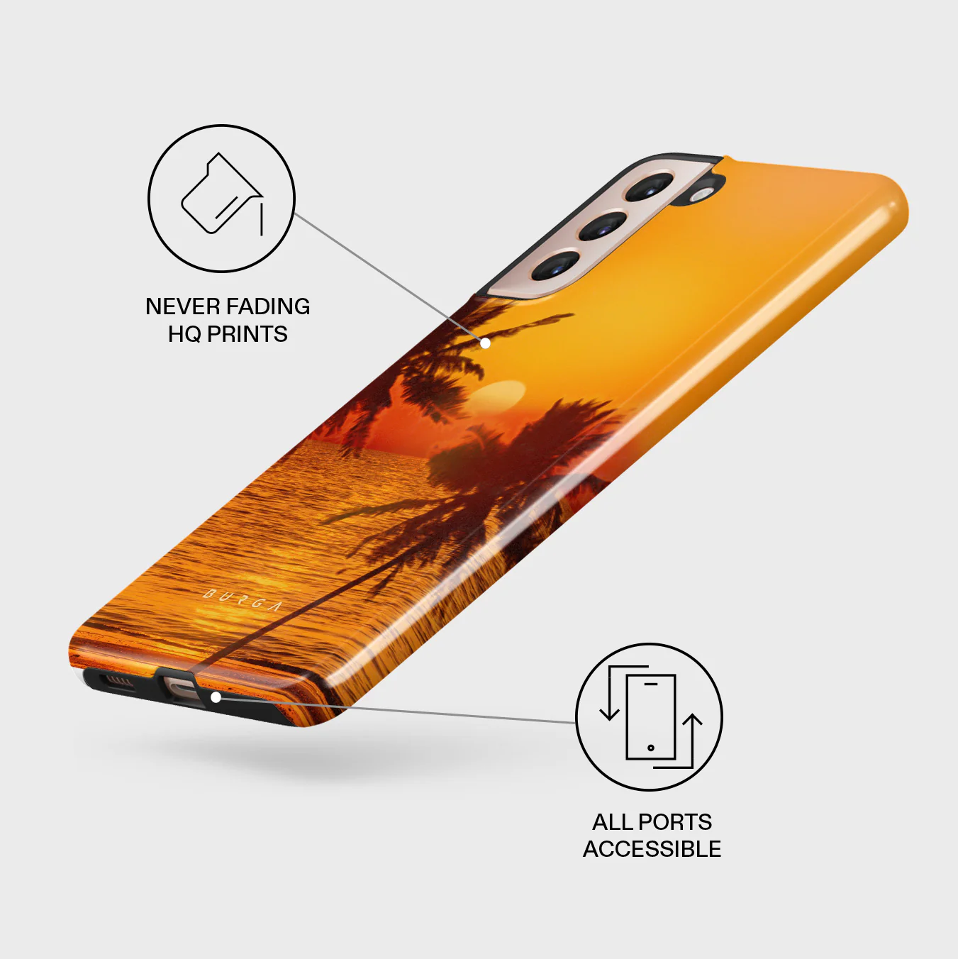 Golden Sky - Samsung Galaxy S21 Plus Case - Image 3