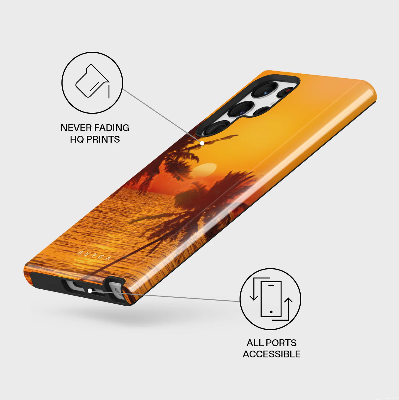 Golden Sky - Samsung Galaxy S22 Ultra Case - Image 3