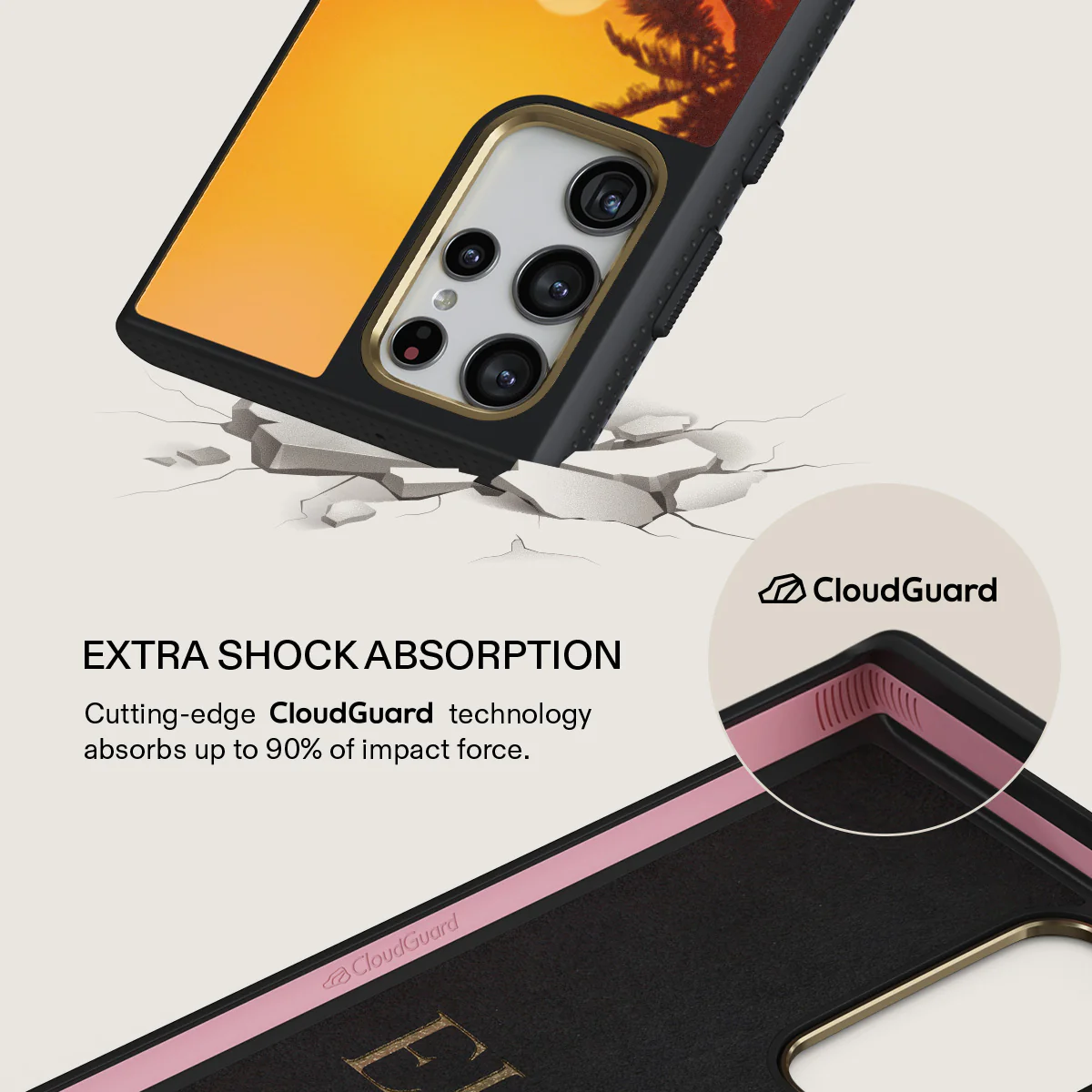 Golden Sky - Samsung Galaxy S22 Ultra Case - Image 7