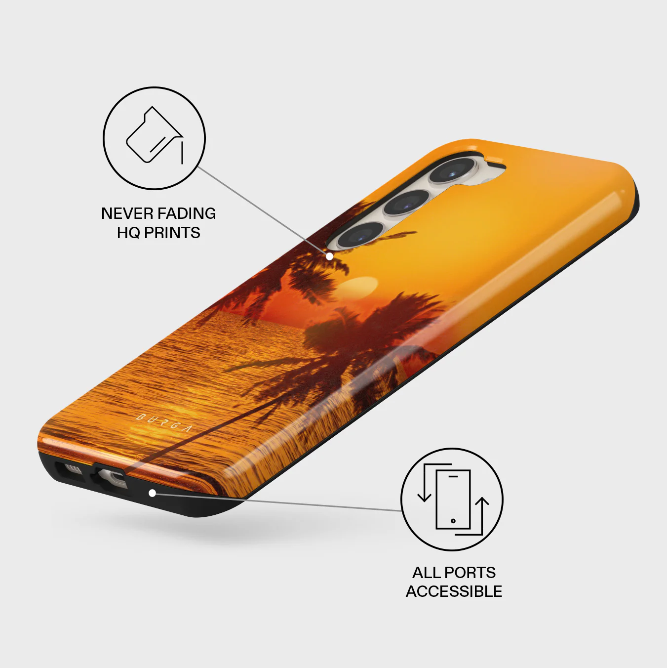 Golden Sky - Samsung Galaxy S23 Case - Image 3