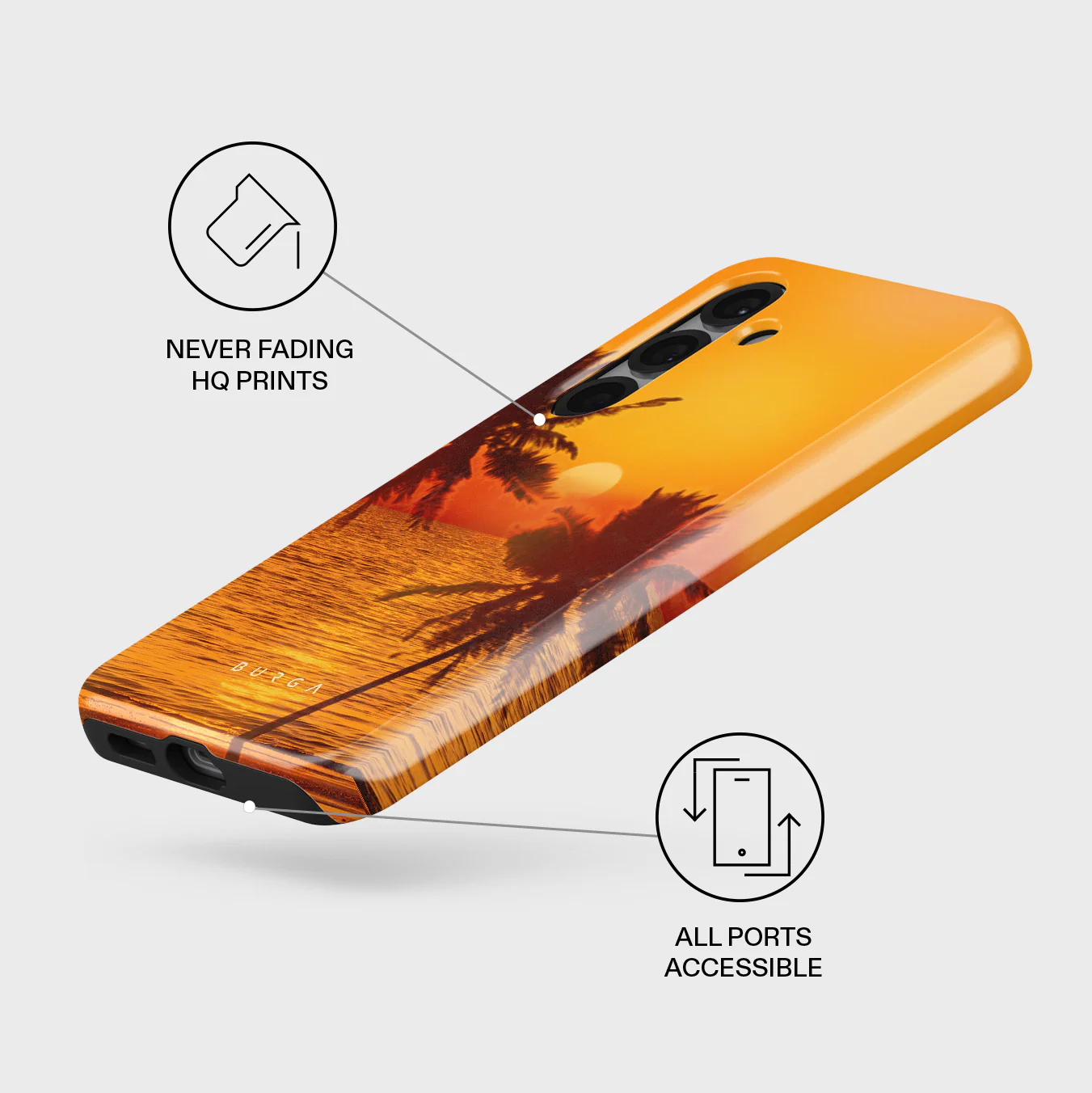 Golden Sky - Samsung Galaxy S25 Case - Image 3