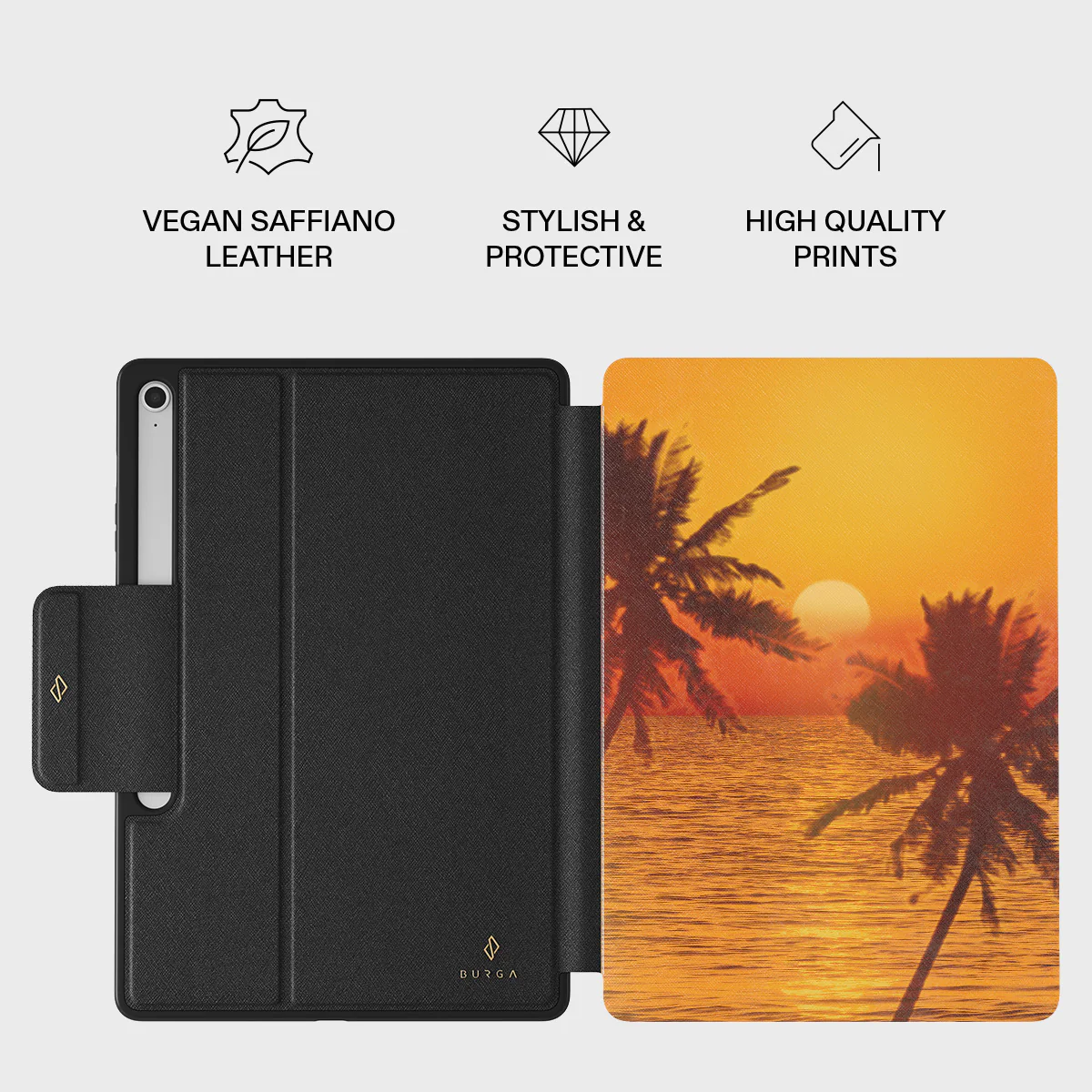 Golden Sky - Samsung Galaxy Tab S10+ FE Case - Image 2