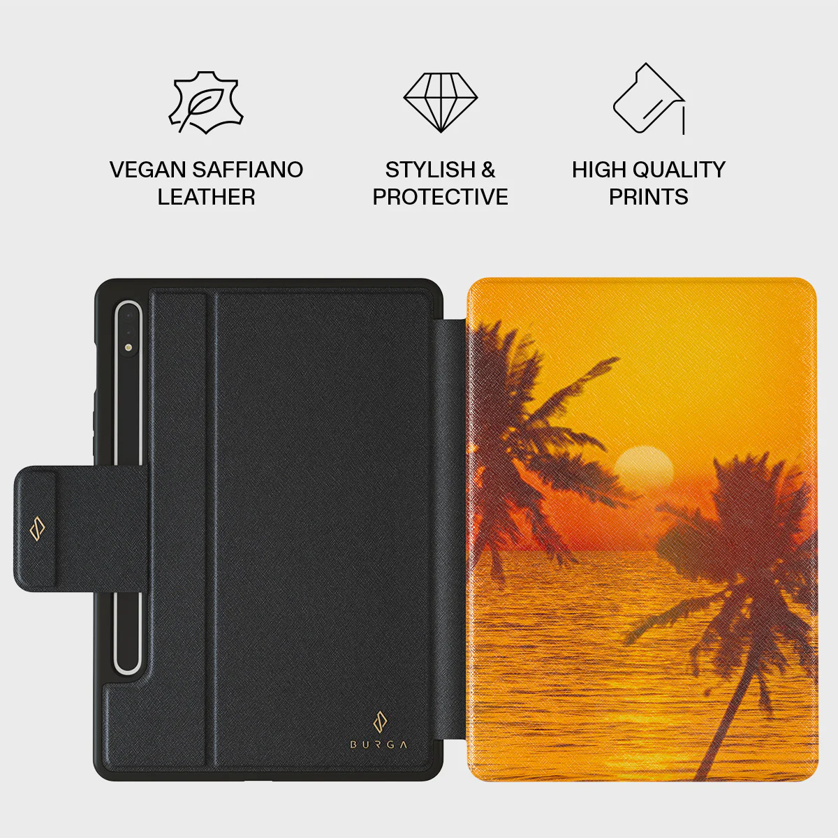 Golden Sky - Samsung Galaxy Tab S9+ FE Case - Image 2