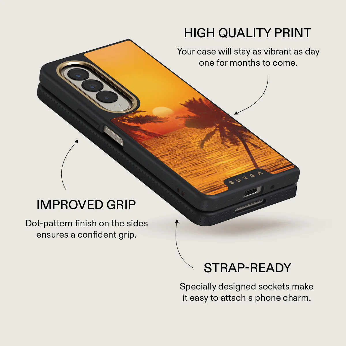 Golden Sky - Samsung Galaxy Z Fold 4 Case - Image 10