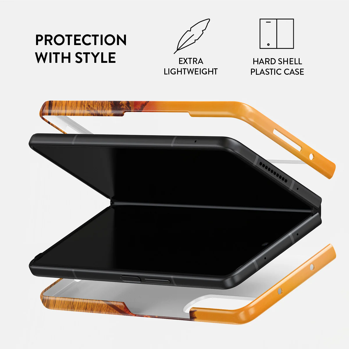 Golden Sky - Samsung Galaxy Z Fold 4 Case - Image 2