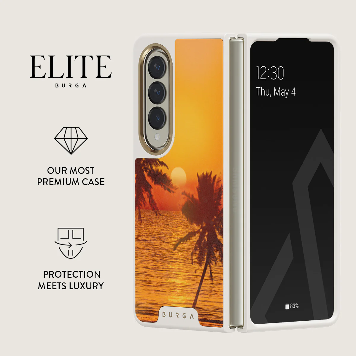 Golden Sky - Samsung Galaxy Z Fold 4 Case - Image 21