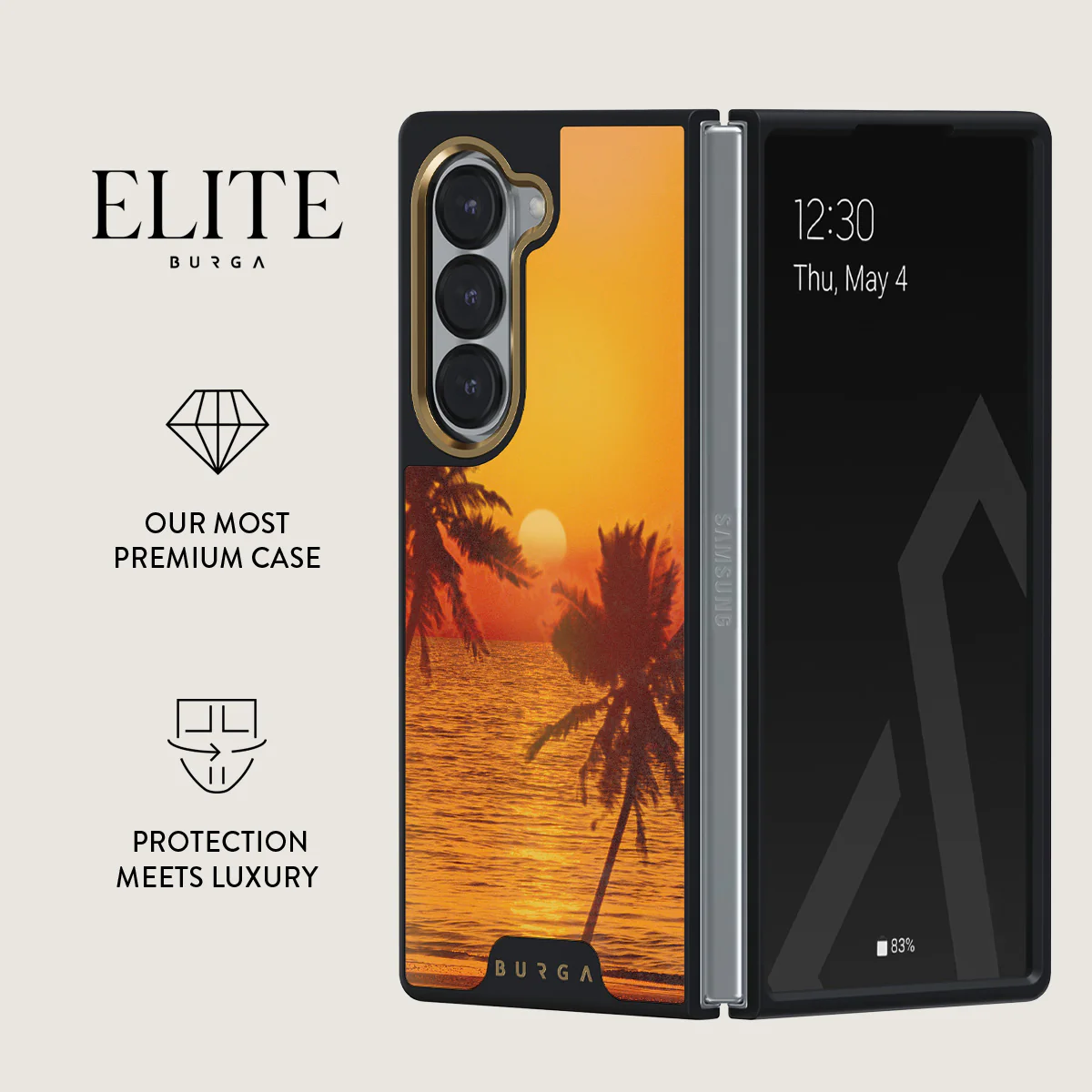 Golden Sky - Samsung Galaxy Z Fold 6 Case - Image 2