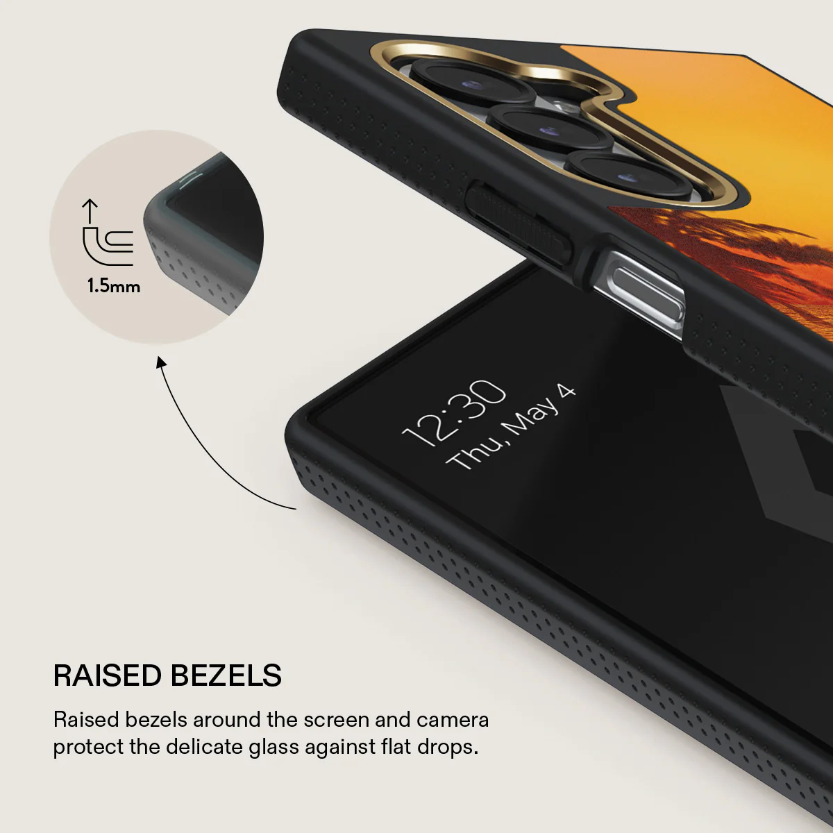 Golden Sky - Samsung Galaxy Z Fold 6 Case - Image 4