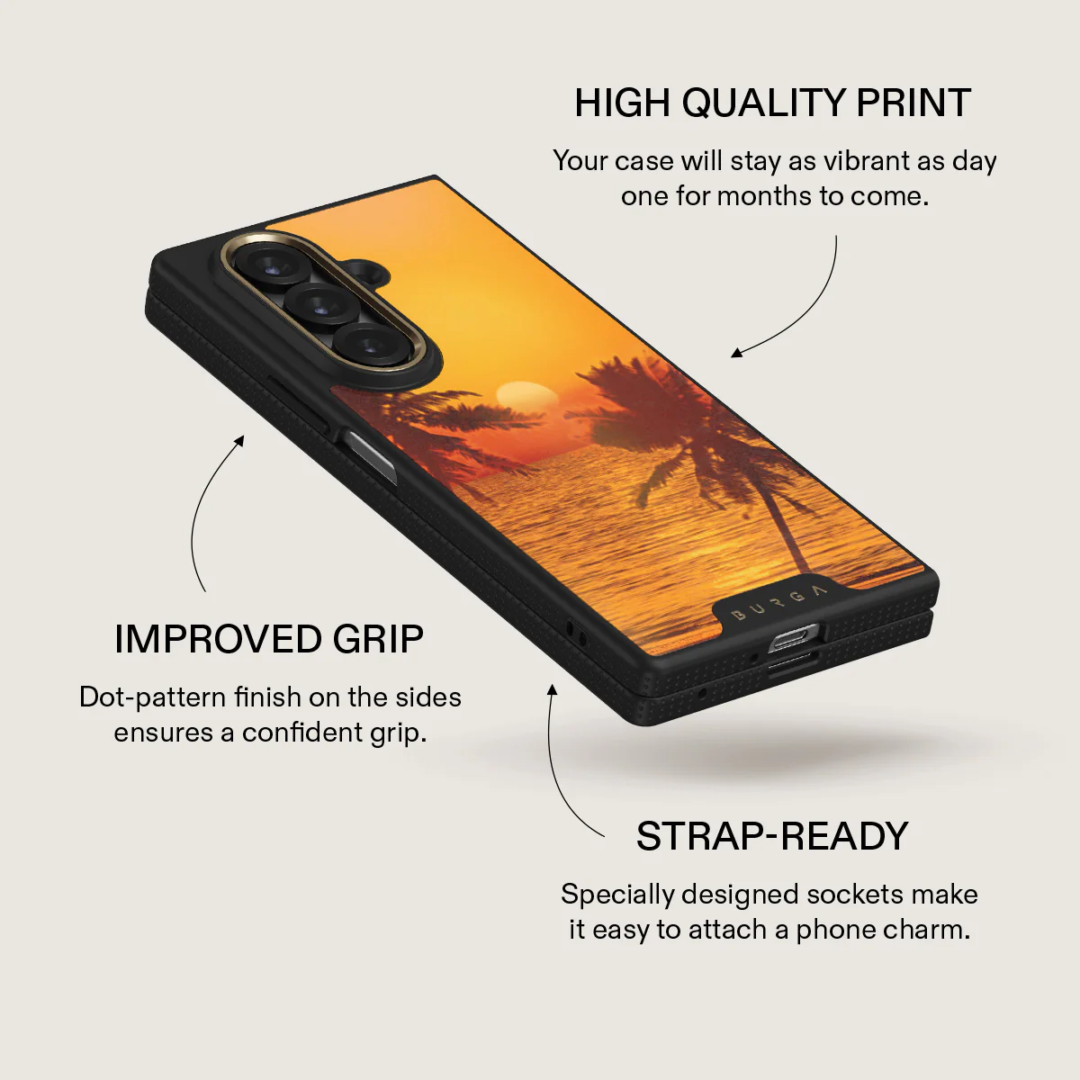 Golden Sky - Samsung Galaxy Z Fold 7 Case - Image 5
