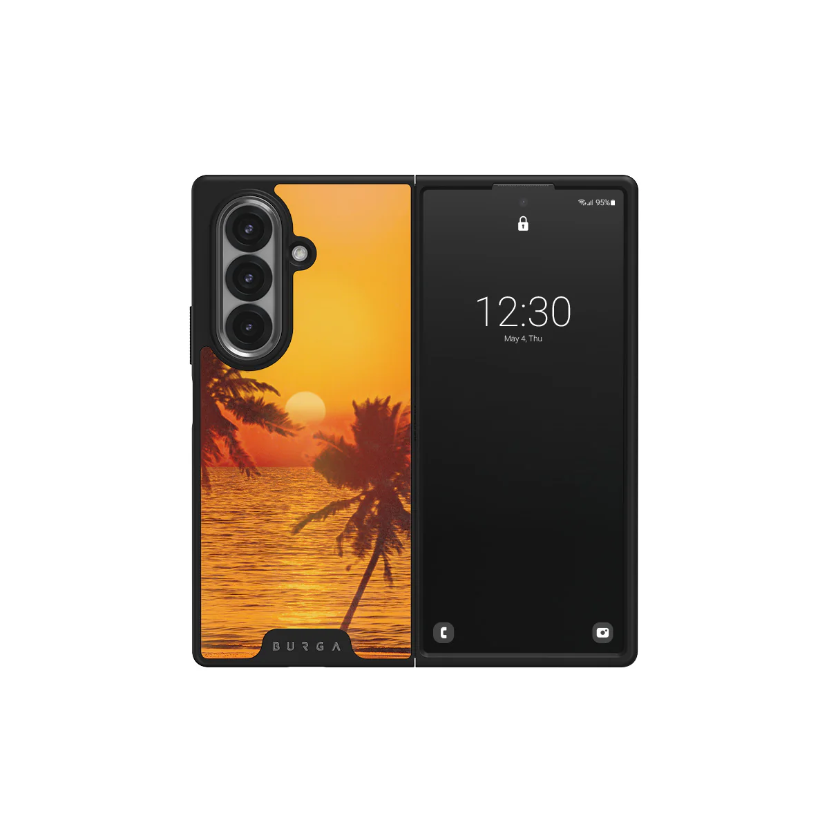 Golden Sky - Samsung Galaxy Z Fold 7 Case - Image 8