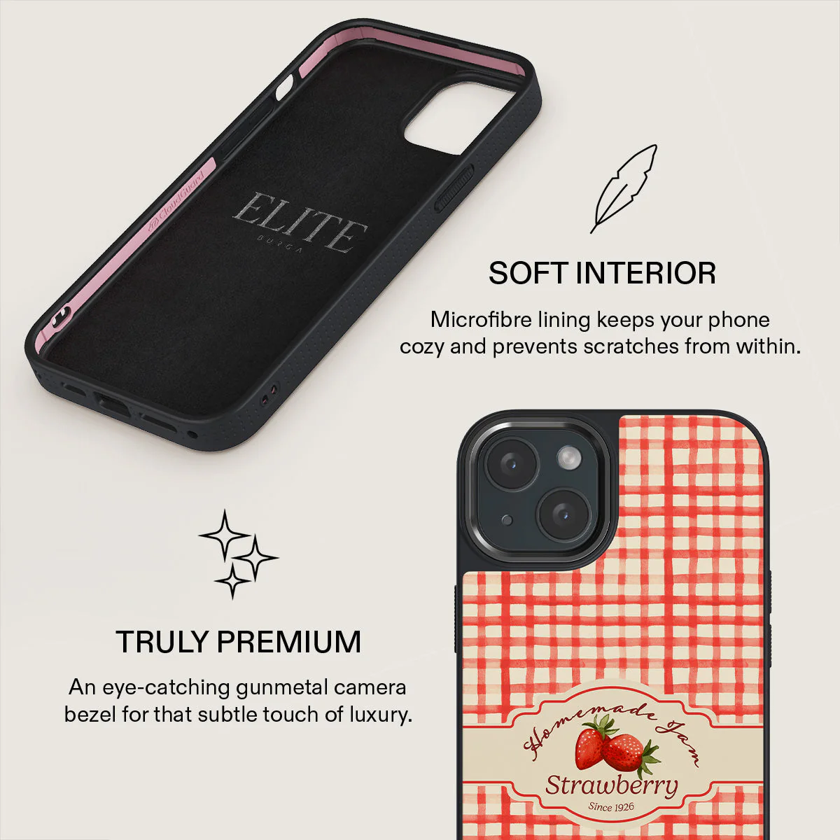 Grandma's Jam - iPhone 15 Case - Image 17