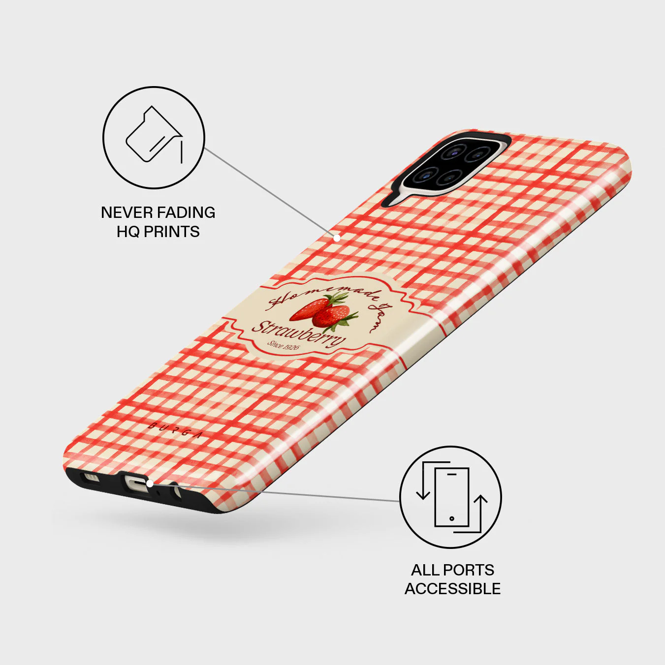 Grandma's Jam - Samsung Galaxy A12 4G Case - Image 3
