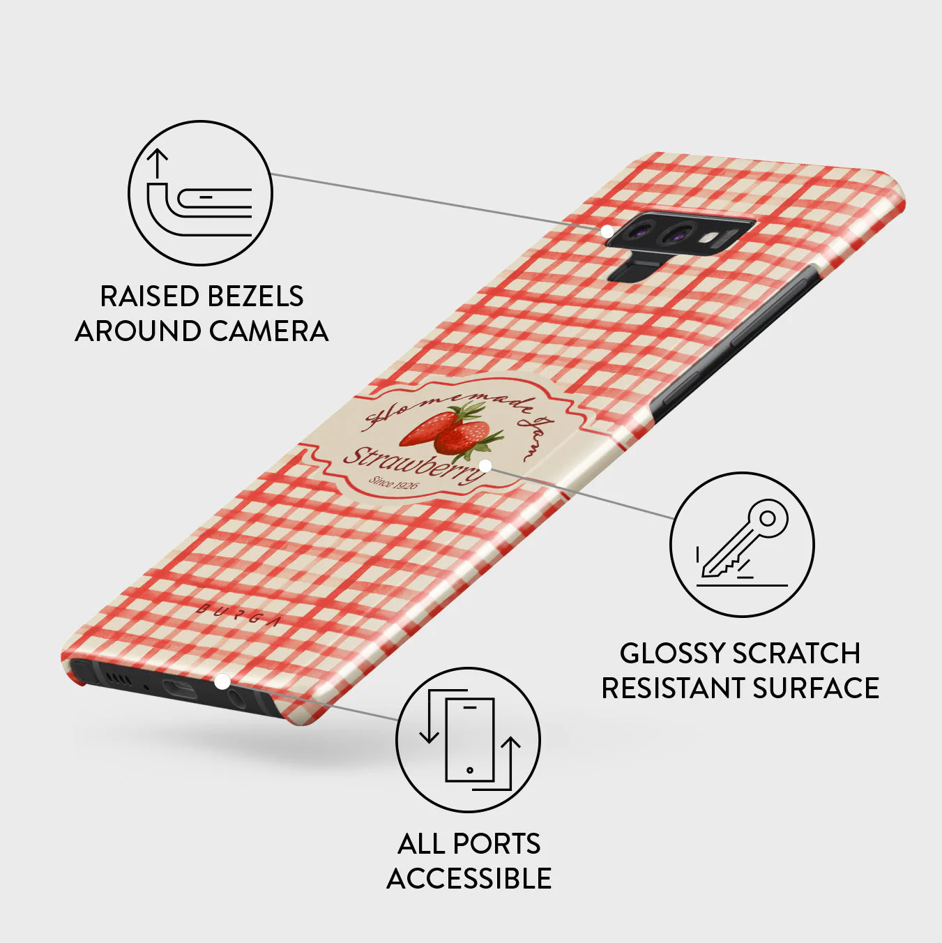 Grandma's Jam - Samsung Galaxy Note 9 Case - Image 3