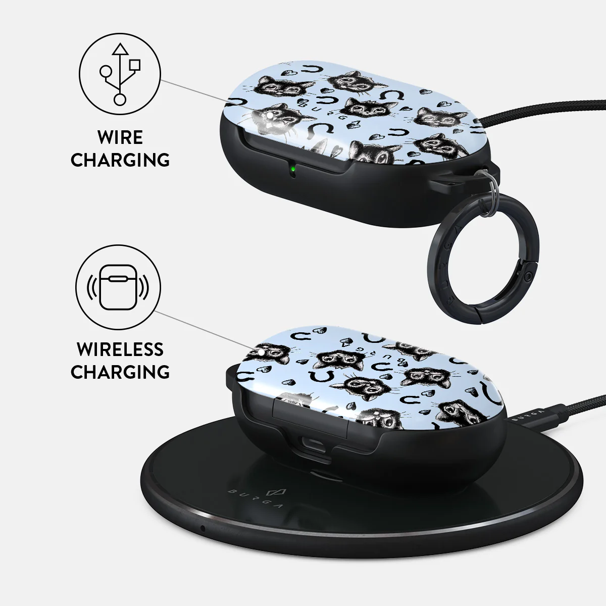 Hocus Pocus - Samsung Galaxy Buds Plus Case - Image 3