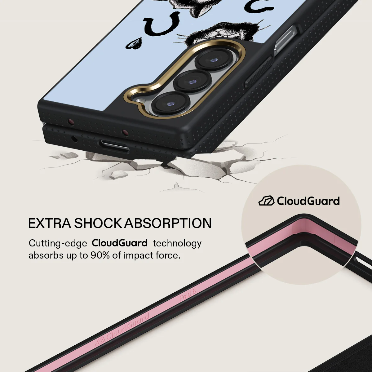 Hocus Pocus - Samsung Galaxy Z Fold 6 Case - Image 3
