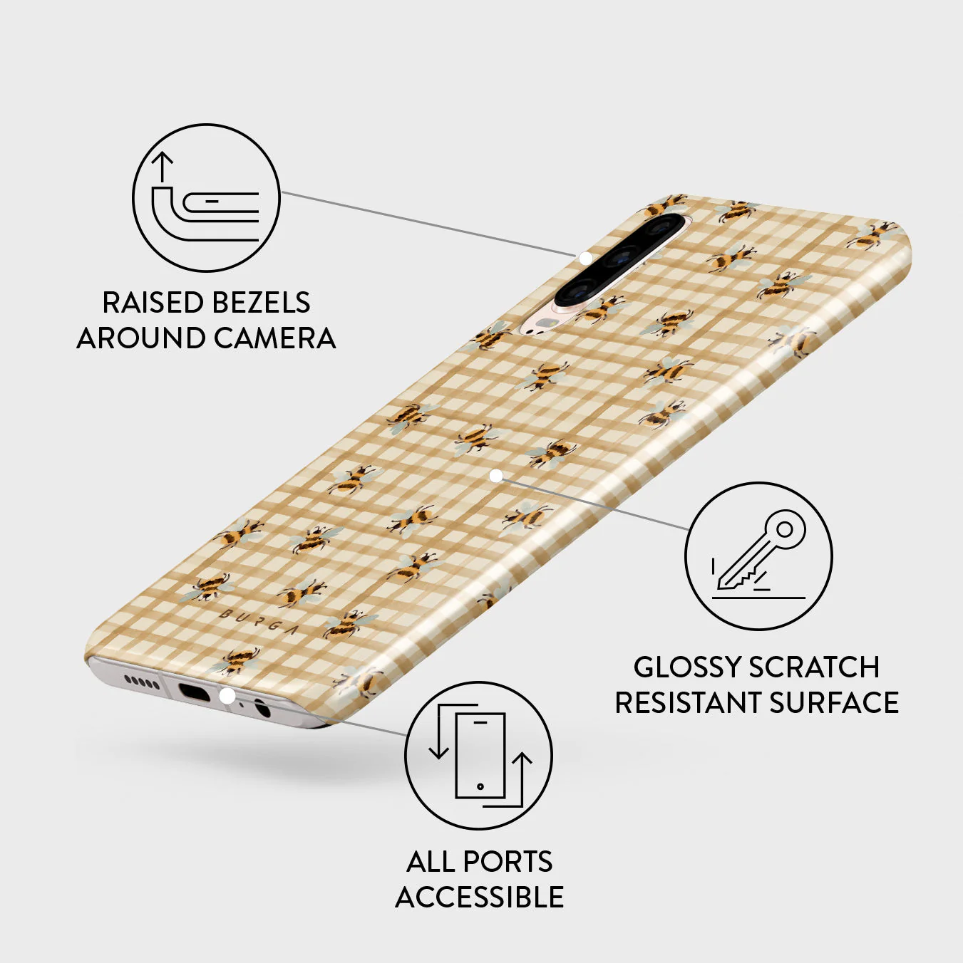 Honeycomb - Huawei P30 Case - Image 3