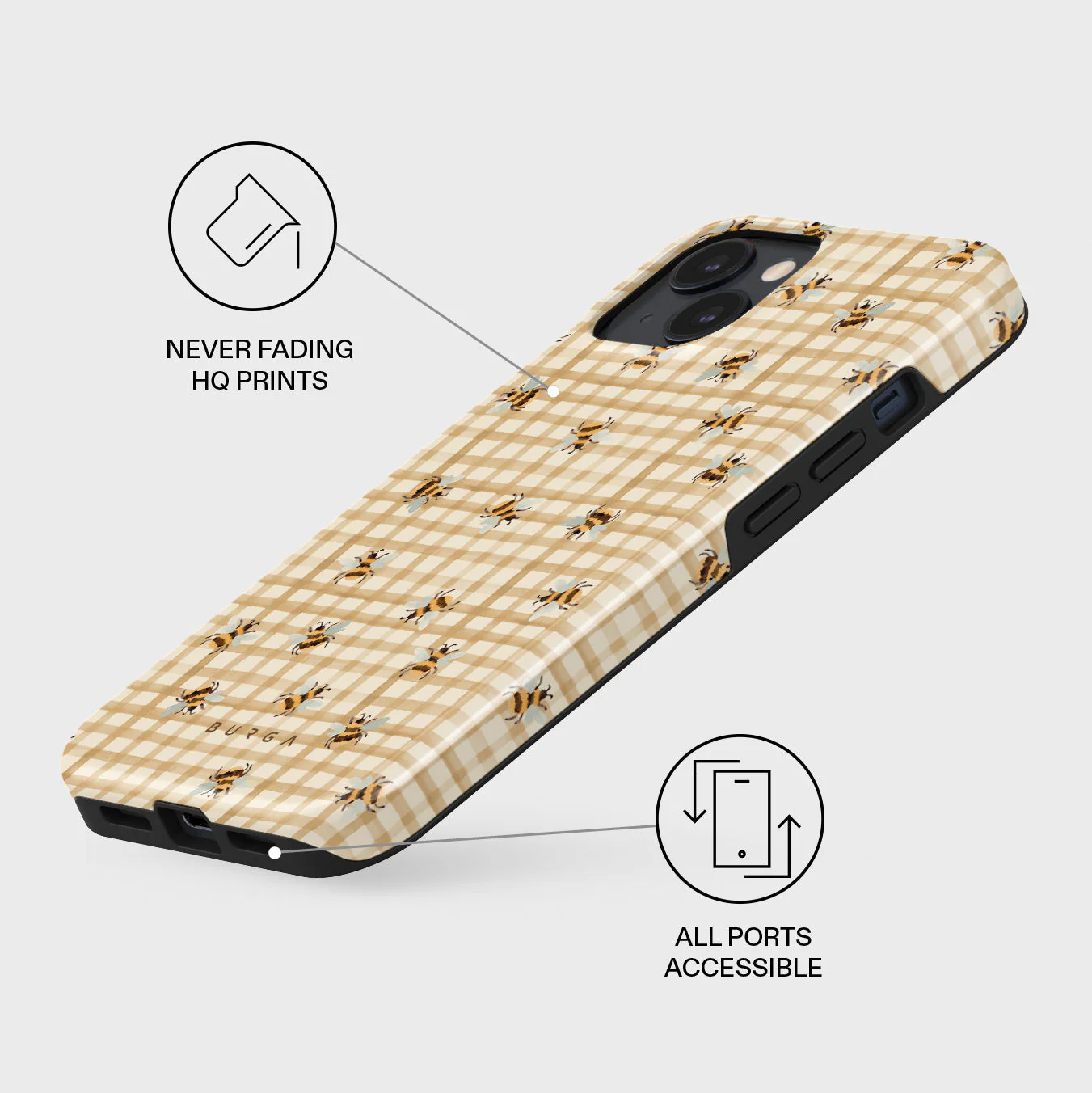 Honeycomb - iPhone 14 Plus Case - Image 3