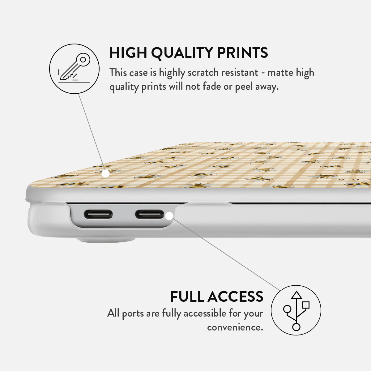 Honeycomb - Macbook Case - Image 24