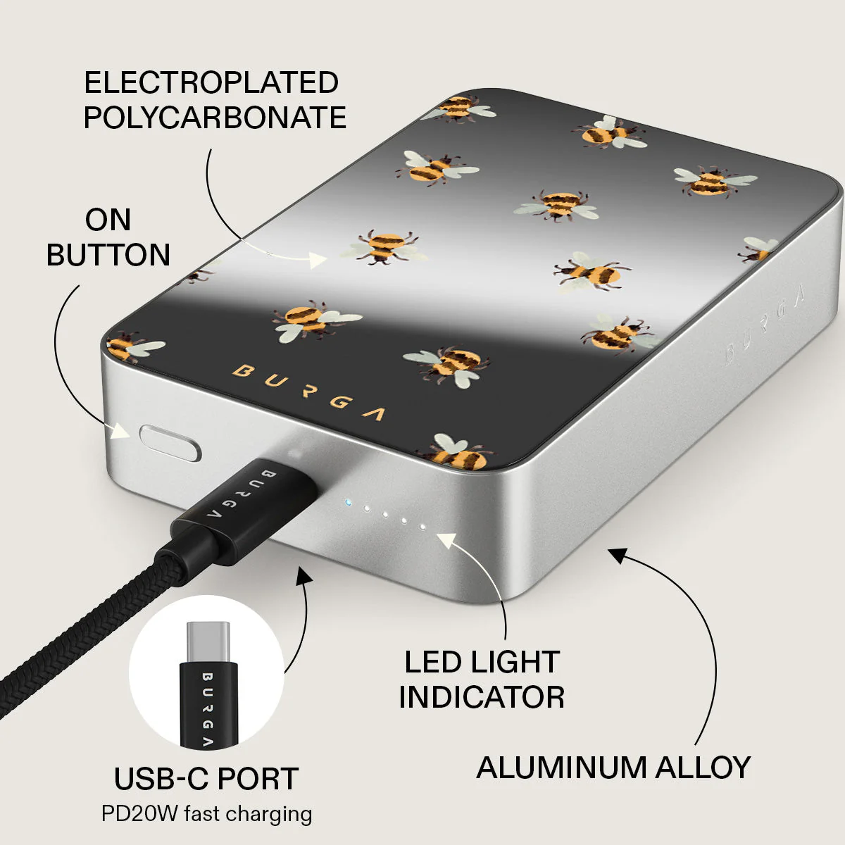 Honeycomb - Magnetic Power Bank - Image 90