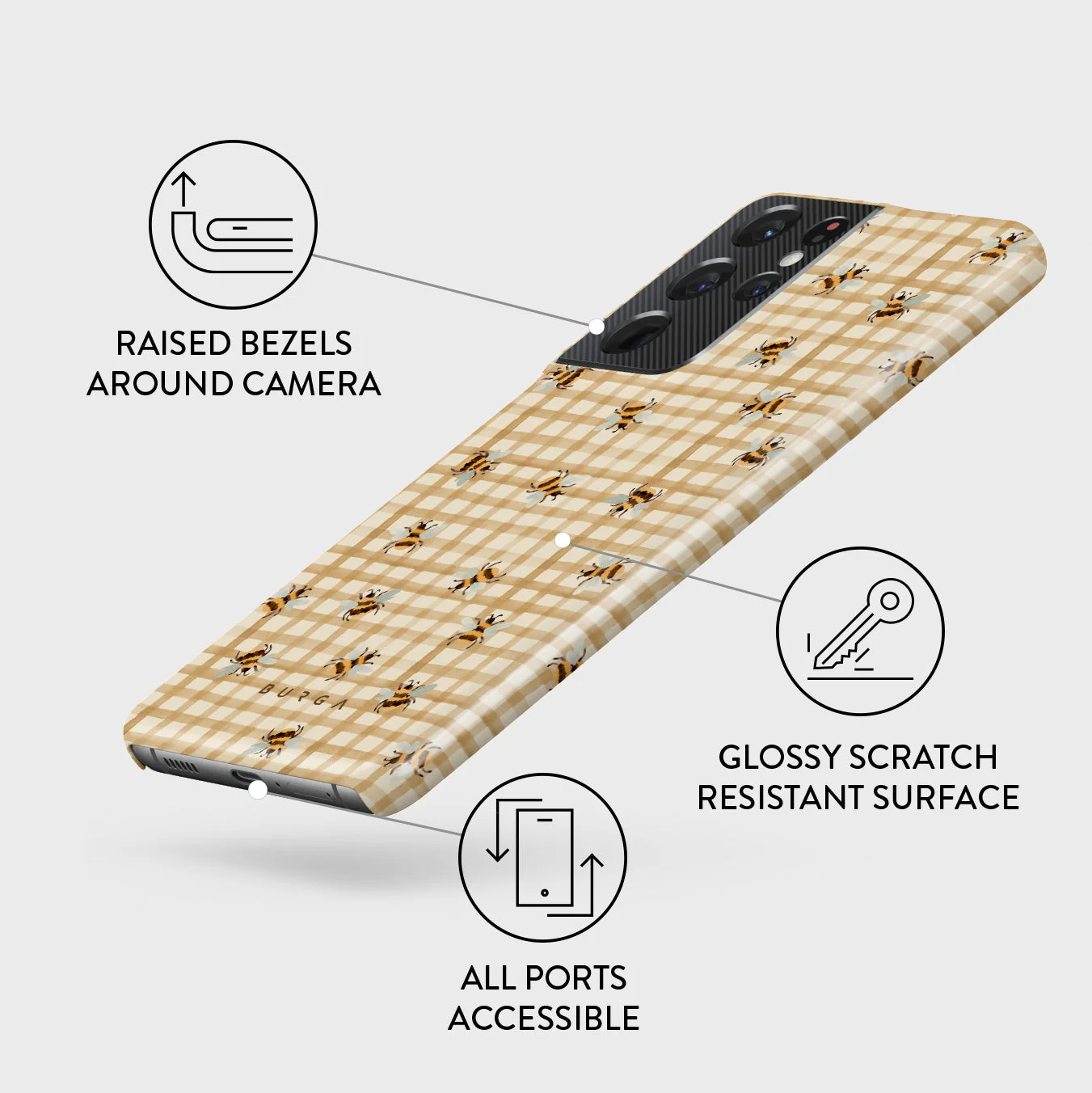 Honeycomb - Samsung Galaxy S21 Ultra Case - Image 3