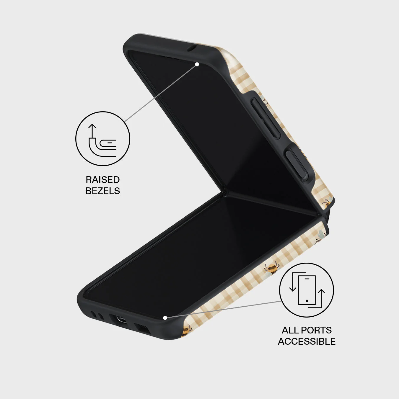 Honeycomb - Samsung Galaxy Z Flip 3 Case - Image 3