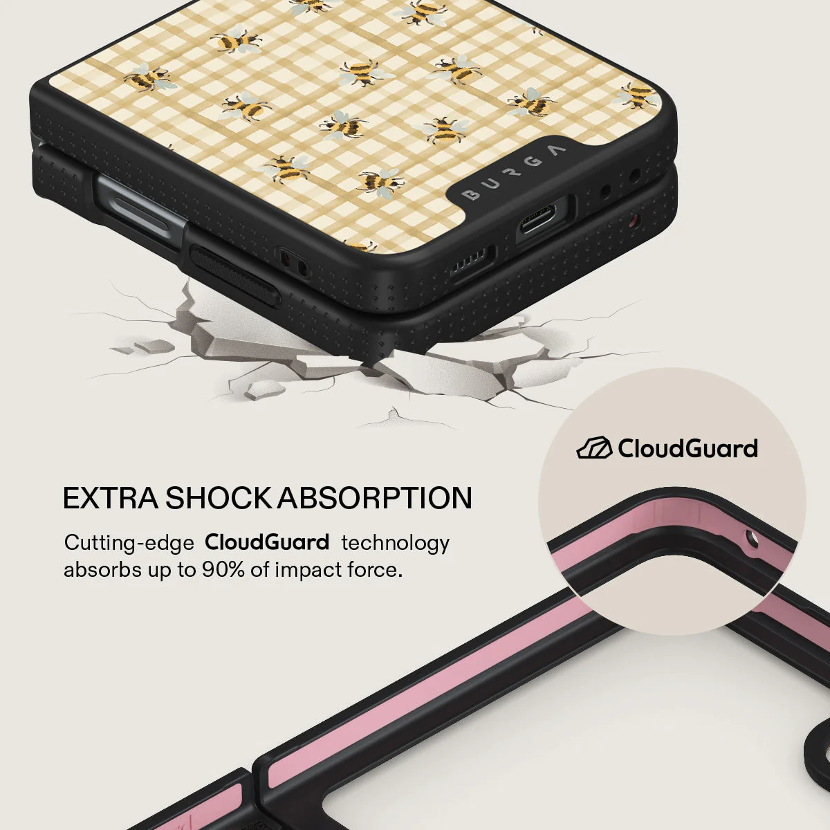 Honeycomb - Samsung Galaxy Z Flip 5 Case - Image 17
