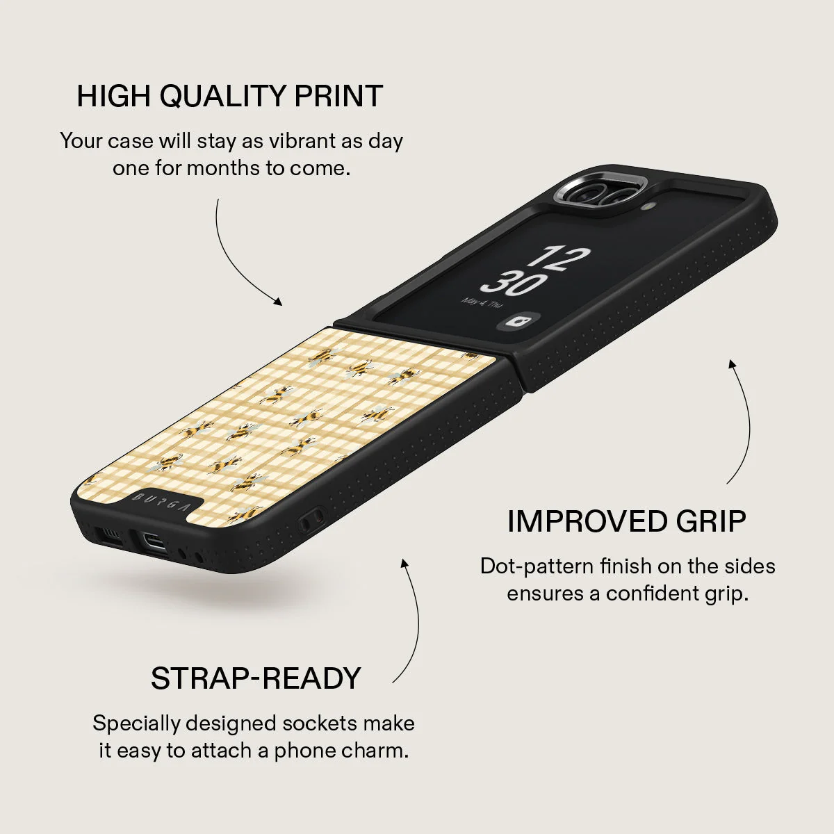 Honeycomb - Samsung Galaxy Z Flip 5 Case - Image 19